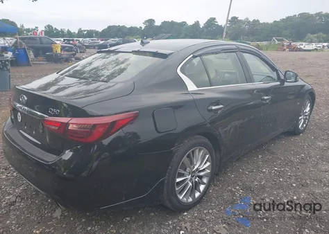 2019 Infiniti Q50 3.0T Luxe из США, поврежденный, VIN JN1EV7AR2KM555611